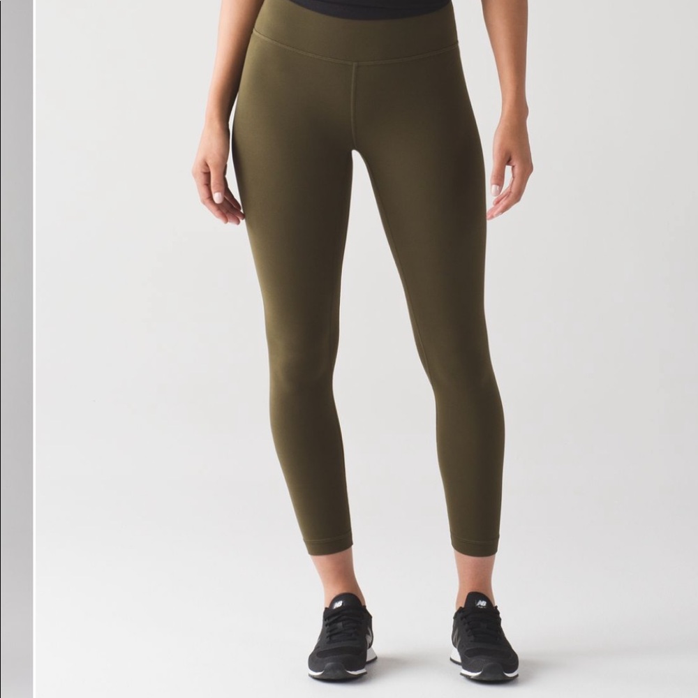 Lululemon Align 25” Army green
